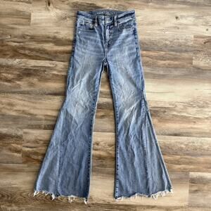 American Eagle Festival Flare Bell Bottom Jeans Women’s Size 2